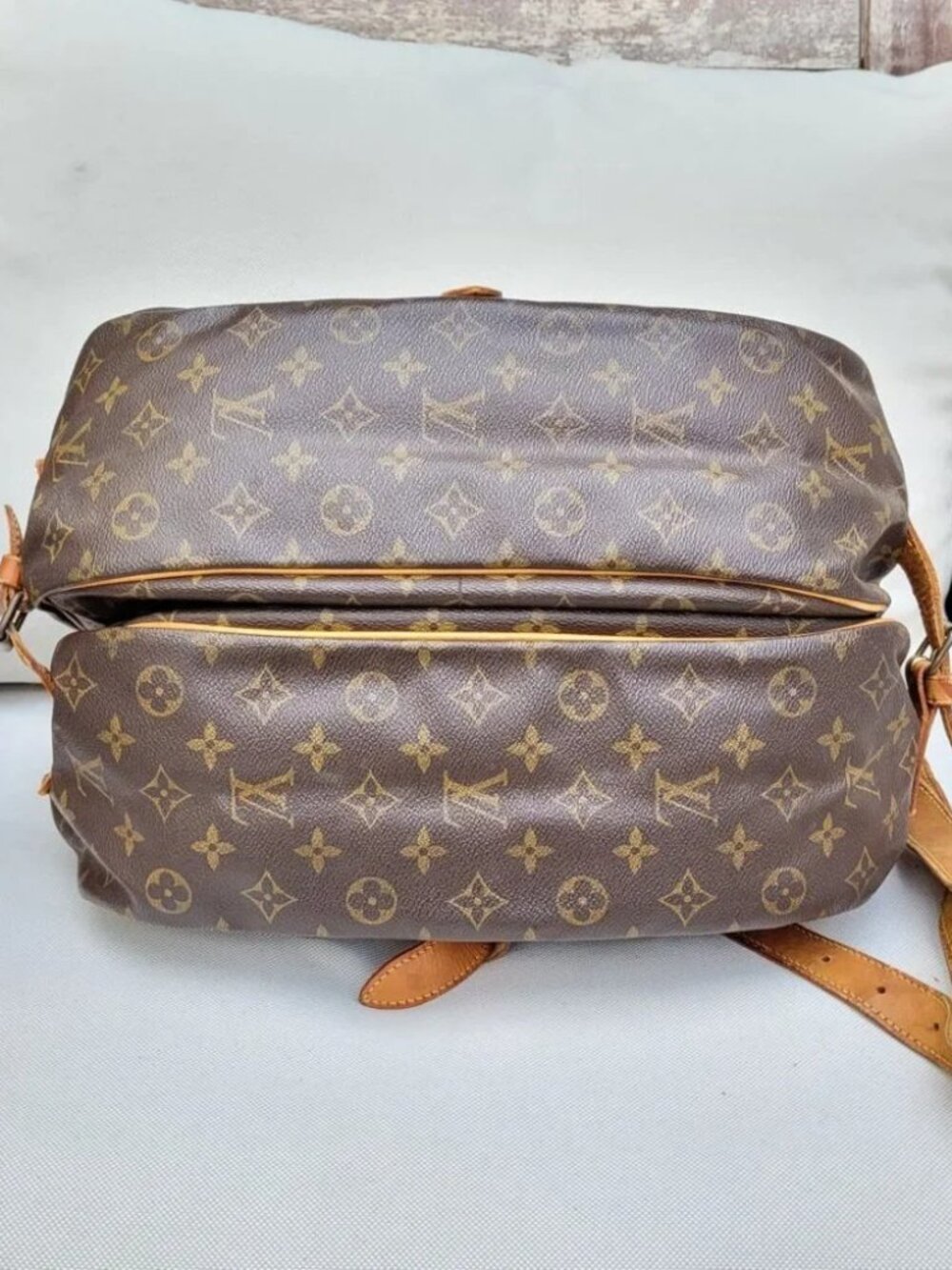 Louis Vuitton Shoulder Bag Saumur 35 Browns Monogram - Picture 3 of 14